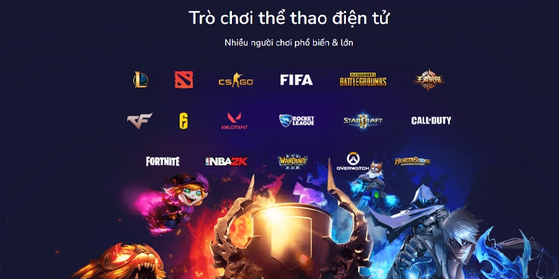 Top trò chơi đình đám nhất tại sảnh IM eSports